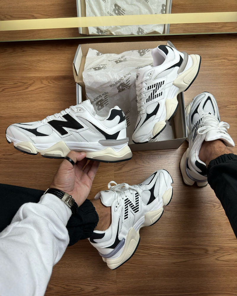 New 9060 Unisex – White/Black (New Release)